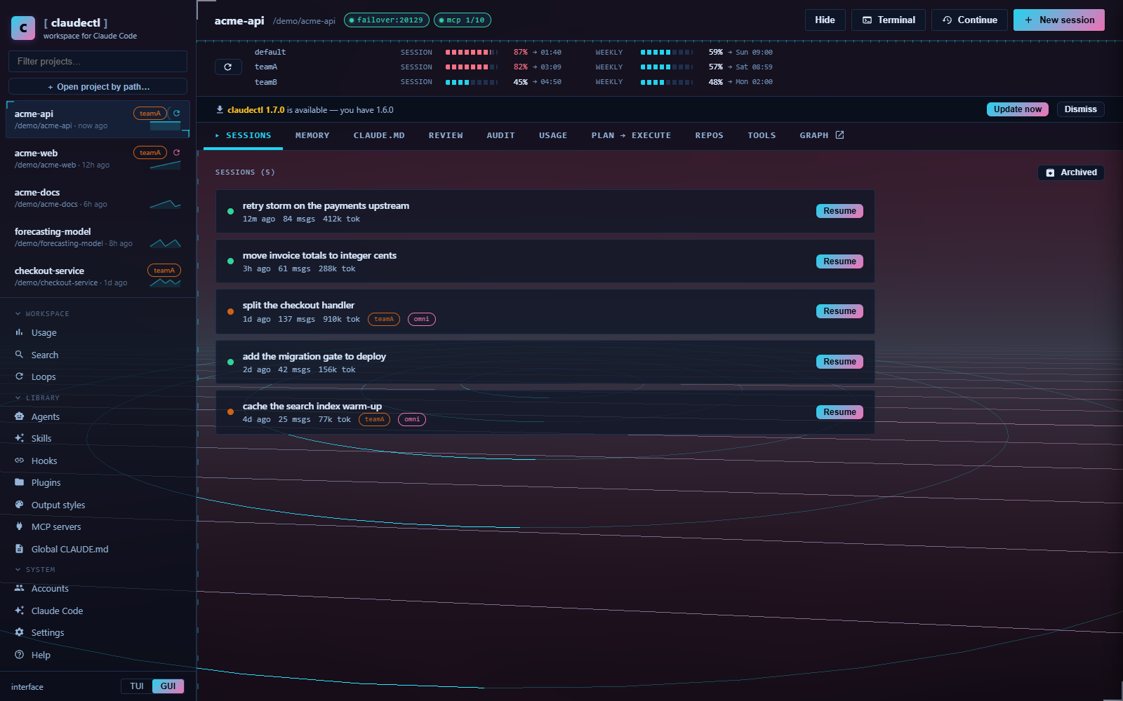 Desktop app